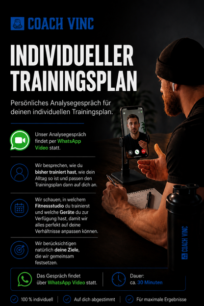 Persönliches Analysegespräch für deinen individuellen Trainingsplan