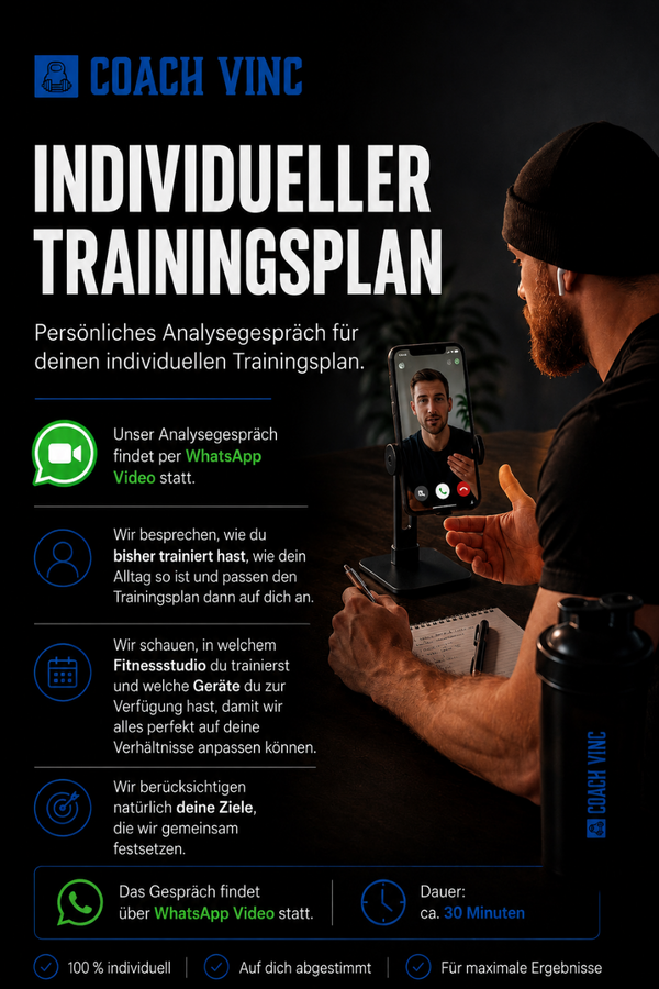 Persönliches Analysegespräch für deinen individuellen Trainingsplan