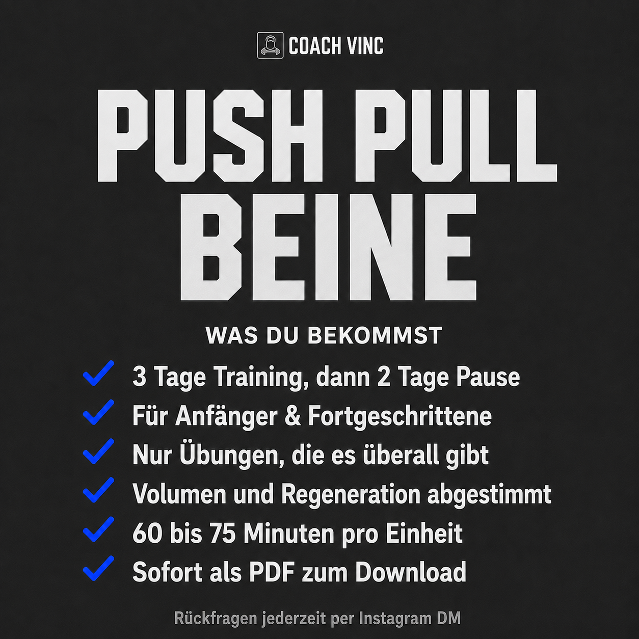 Push-Pull-Beine