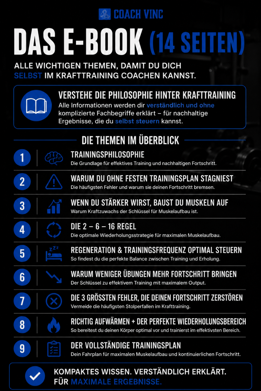 PROGRESSION SYSTEM BY COACHVINC